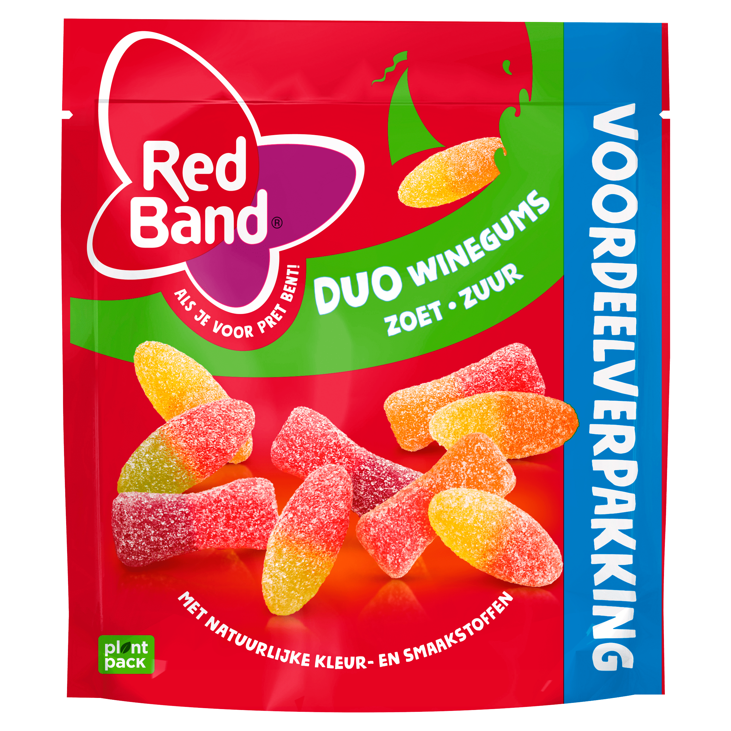 Redband Winegum zoet zuur XL Stazak 290 g