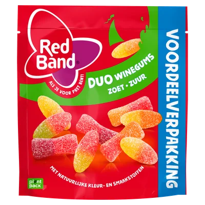 Redband Winegum zoet zuur XL Stazak 290 g