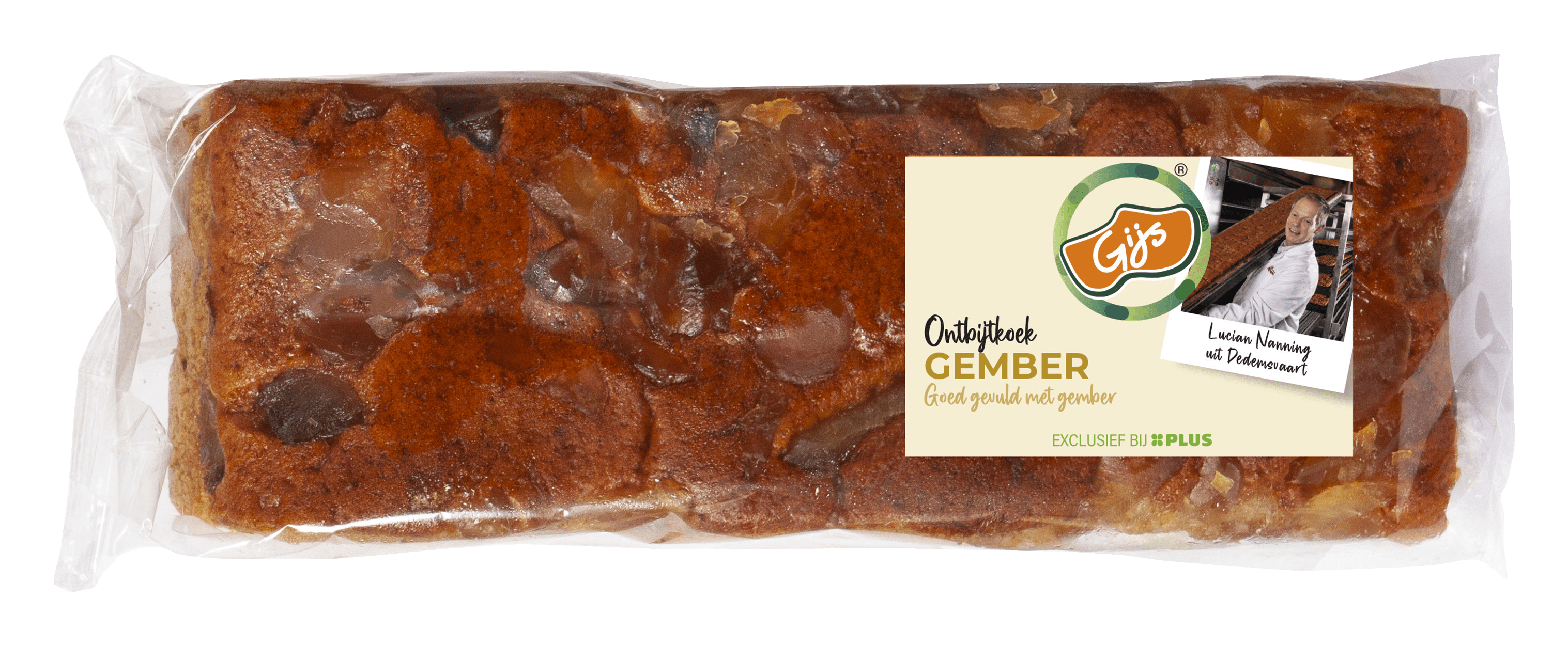 GIJS Ontbijtkoek gember Zak 400 g