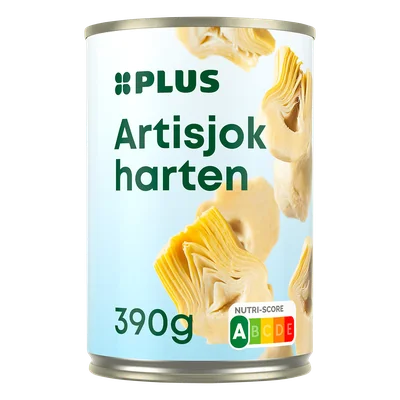 PLUS Artisjokharten Blik 390 g