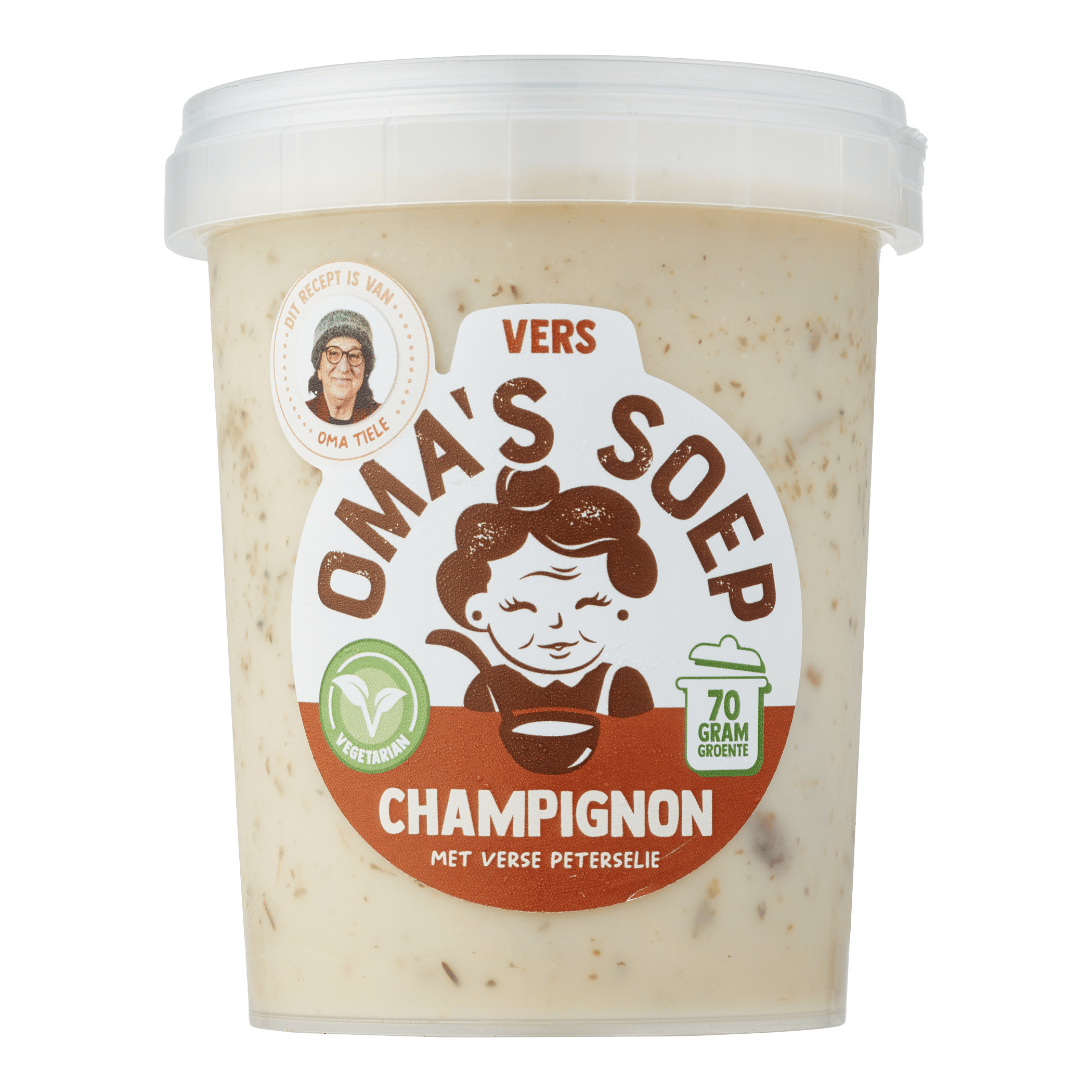 Oma's Soep Champignonsoep Emmer 500 ml