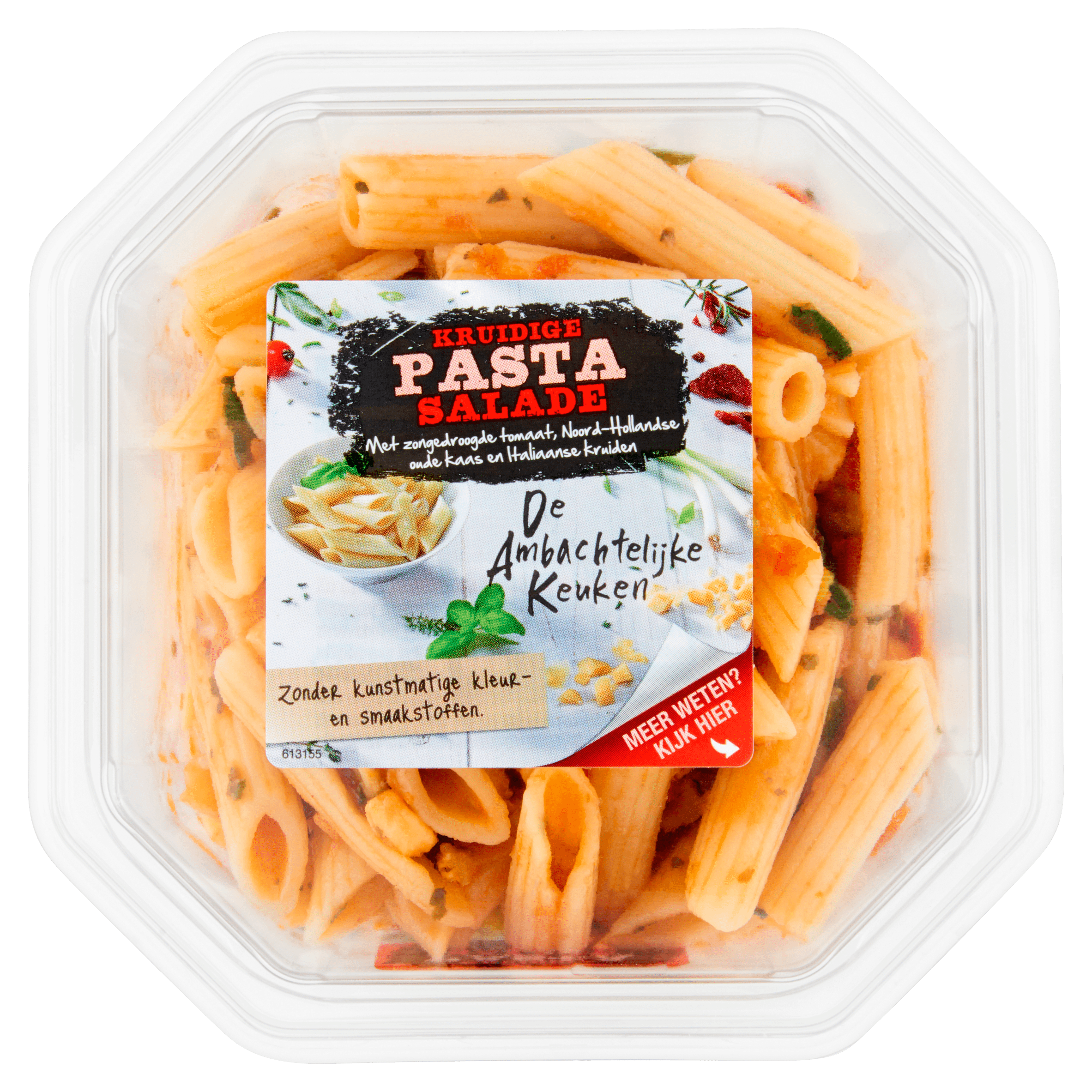 Ambachtelijke Keuken Pasta zongedroogde tomaat salade Bakje 300 g