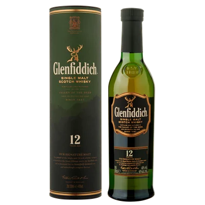Glenfiddich 12 Years Fles 200 ml