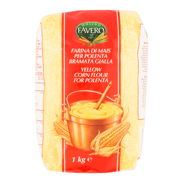 Favero Maismeel blauw Zak 1000 g