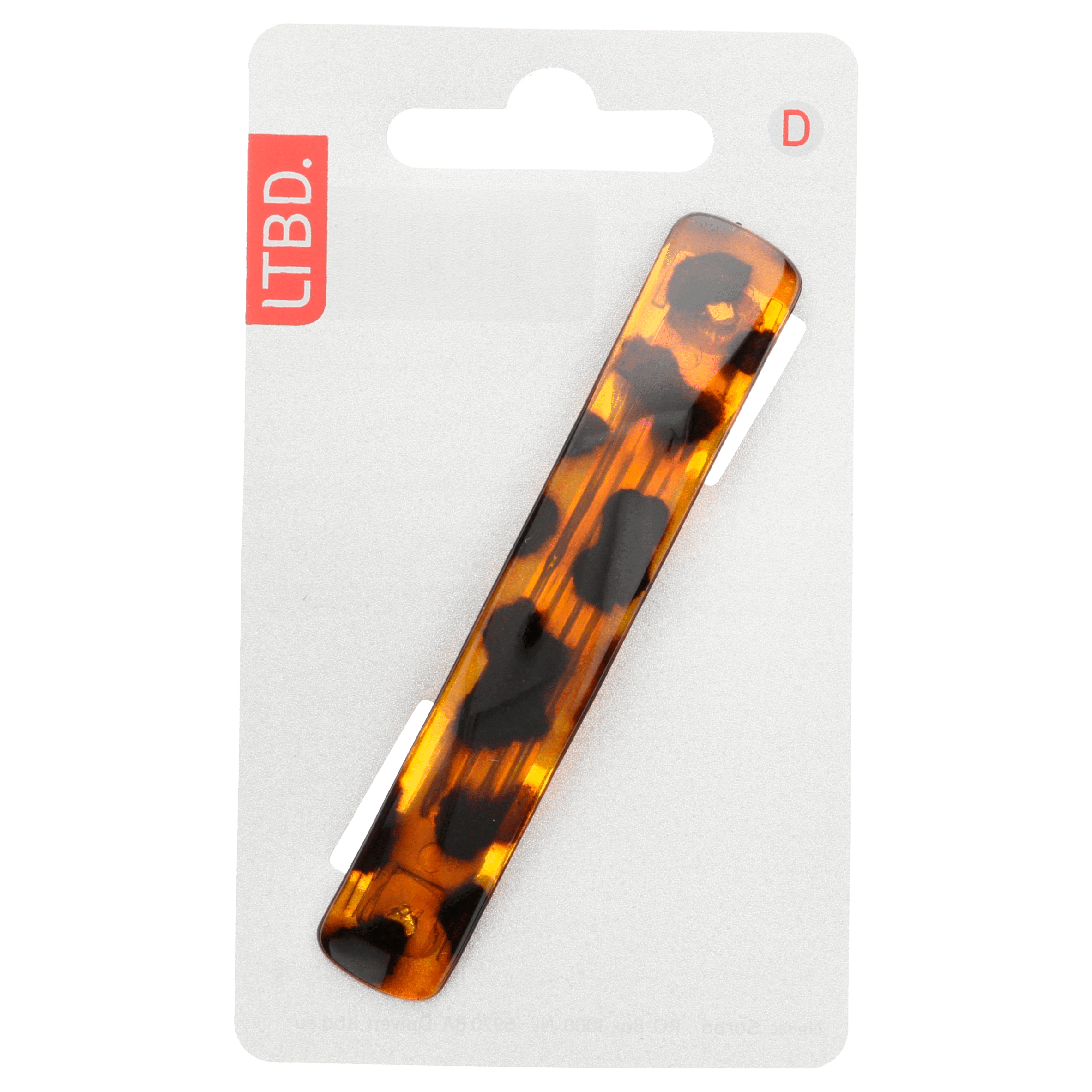LTBD Haarspeld turtle plastic Kaart 1 st