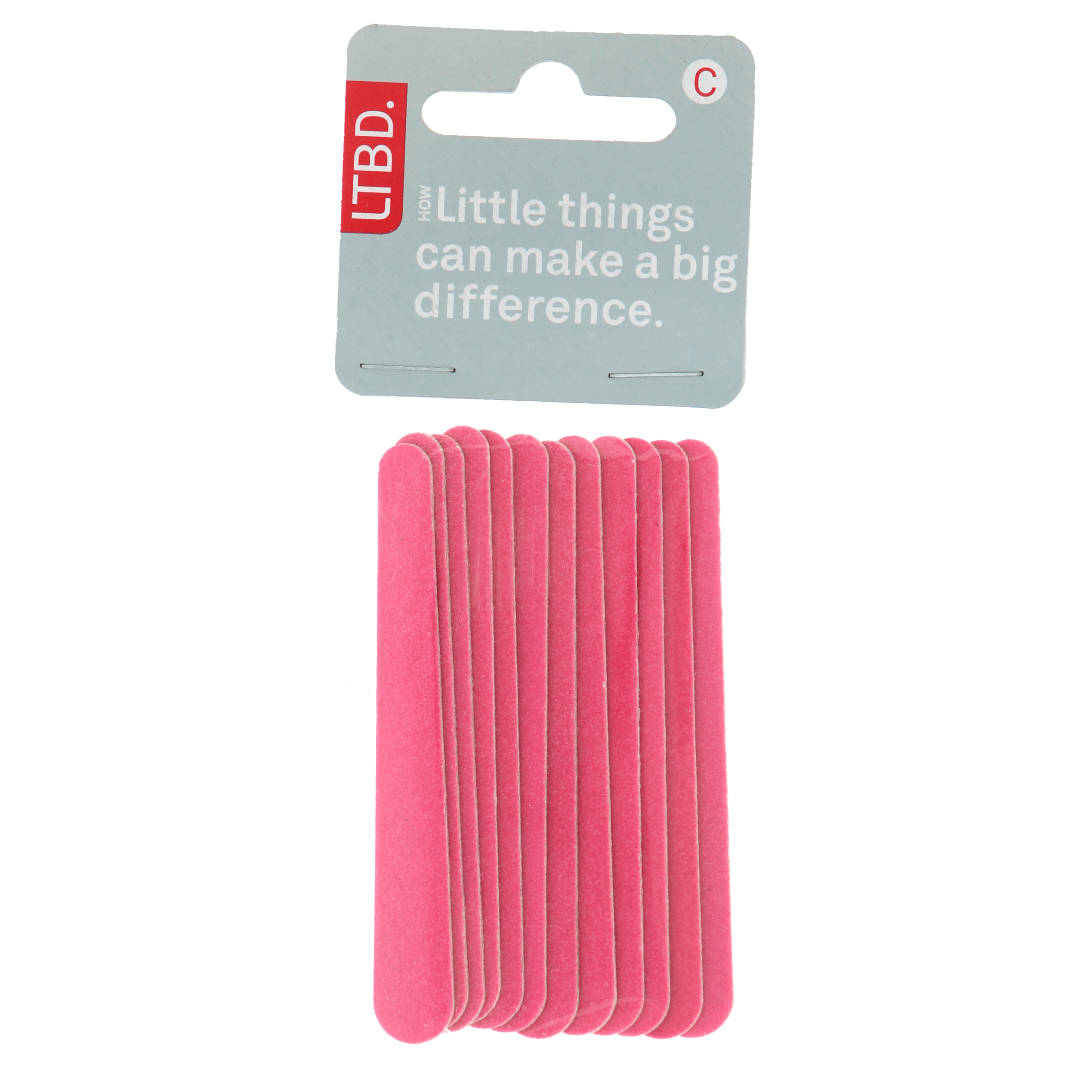 LTBD Nagelvijl schuurpapier klein Stuk 1 st