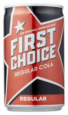 First Choice Cola regular Blik 150 ml