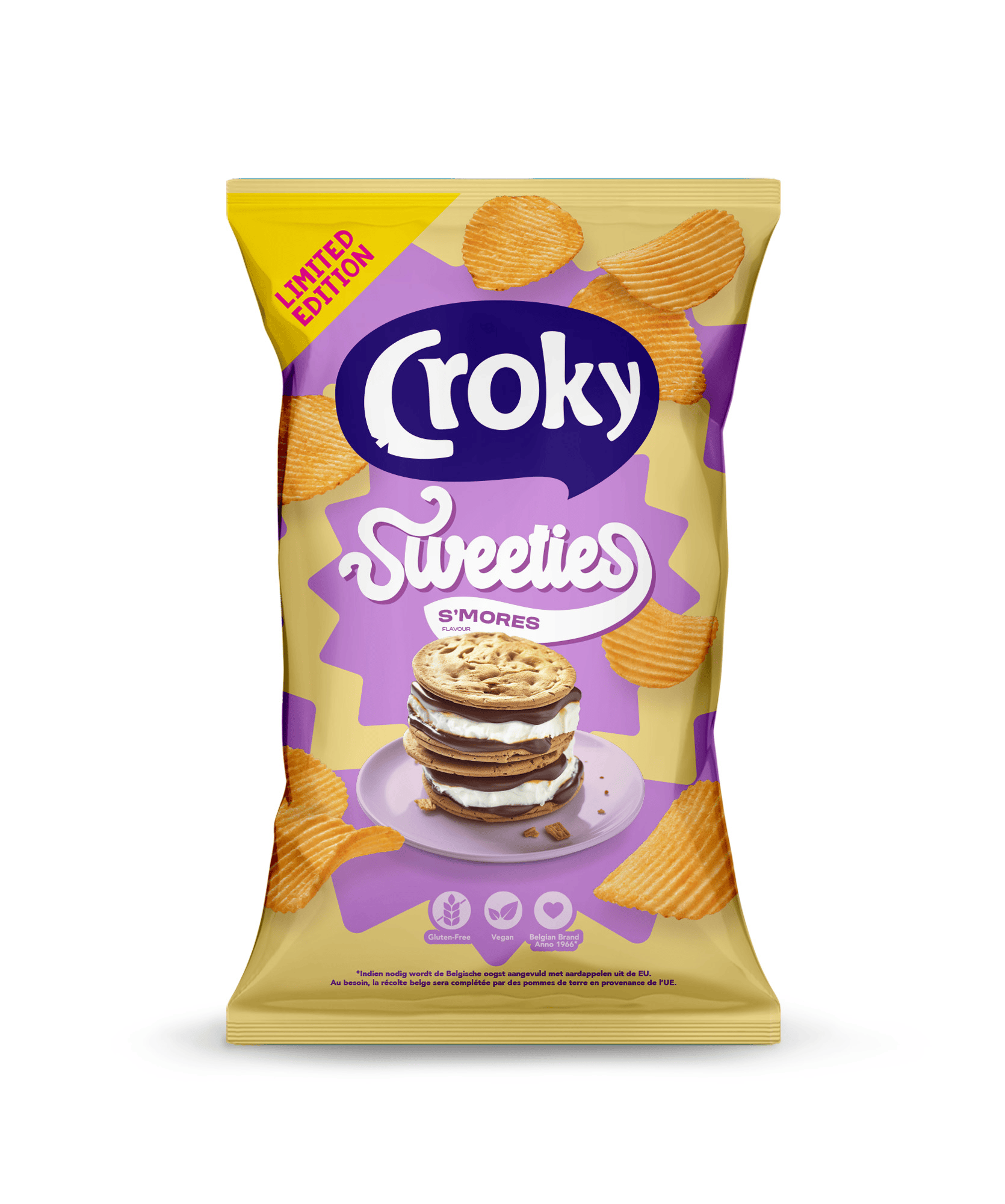 Croky Sweeties S'mores Zak 130 g