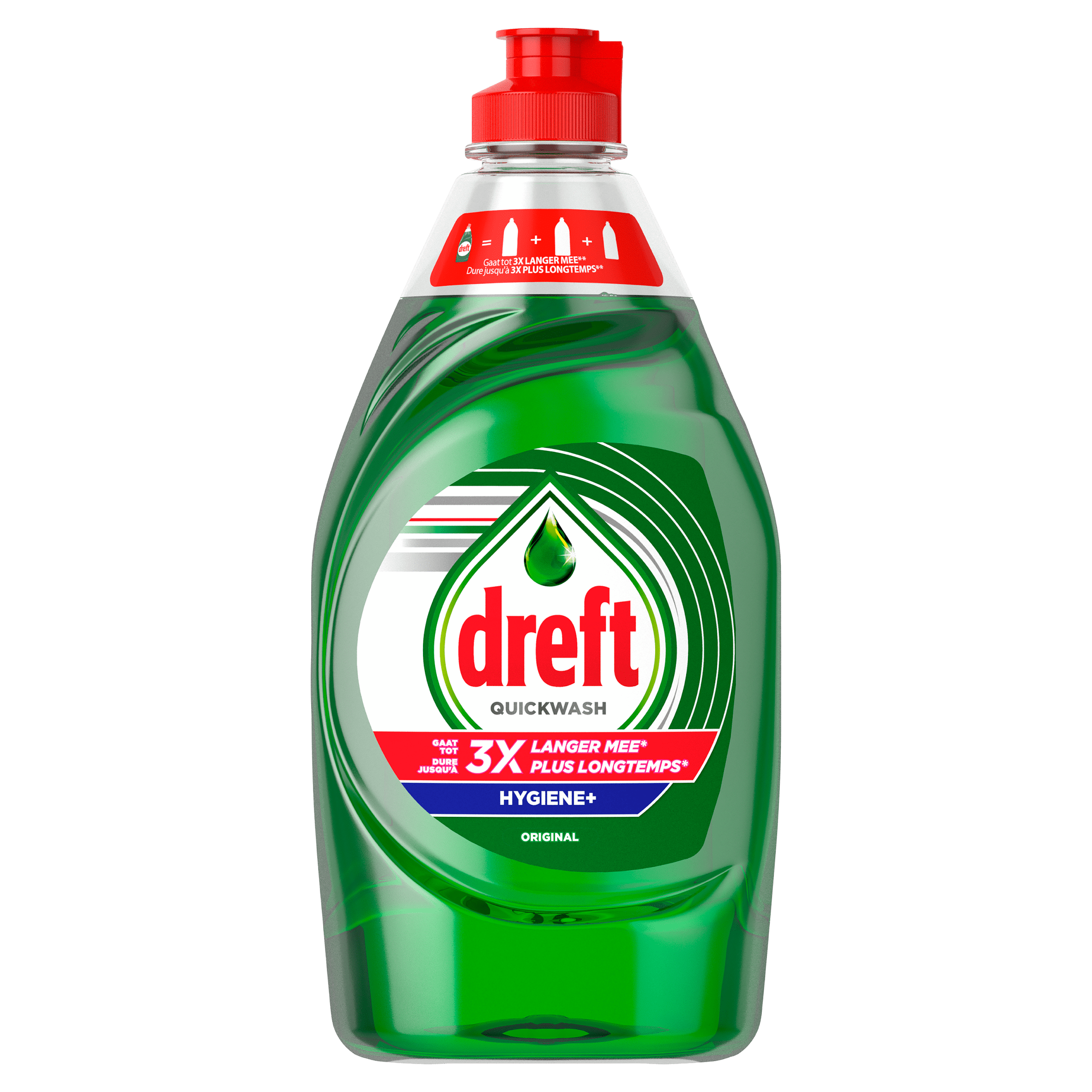 Dreft quickwash handafwas extra hygiene Fles 450 ml