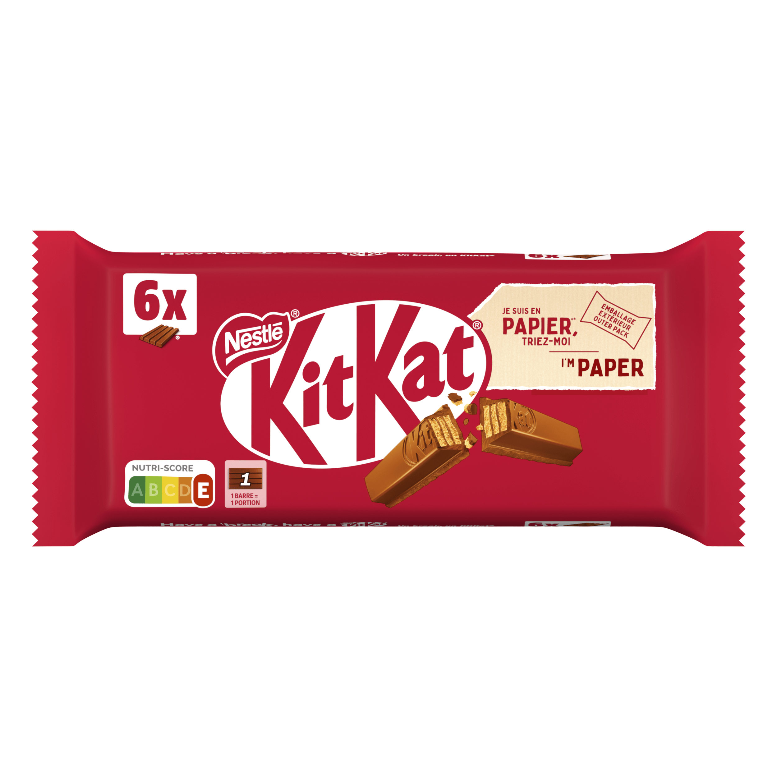 KitKat Kitkat 6-pack Wikkel 249 g