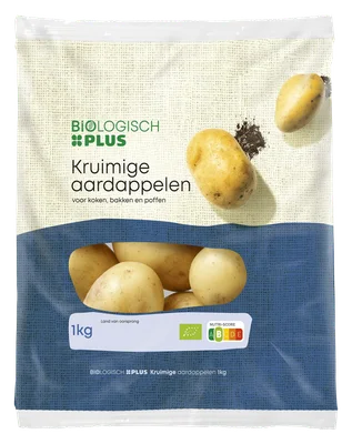 Biologisch PLUS Biologische aardappelen Zak 1 kg
