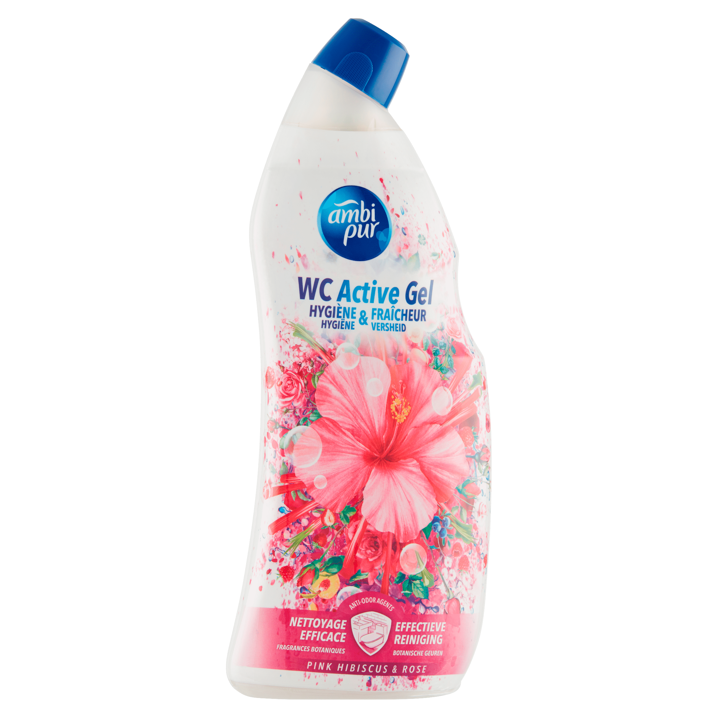 Ambipur WC Gel White Flowers Fles 750 ml