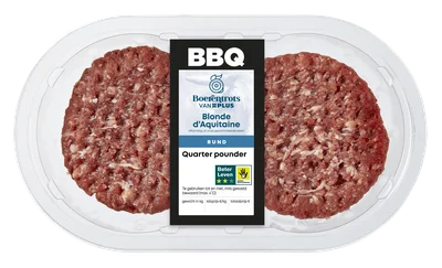 PLUS Boerentrots Quarter pounder 2st Tray 240 g