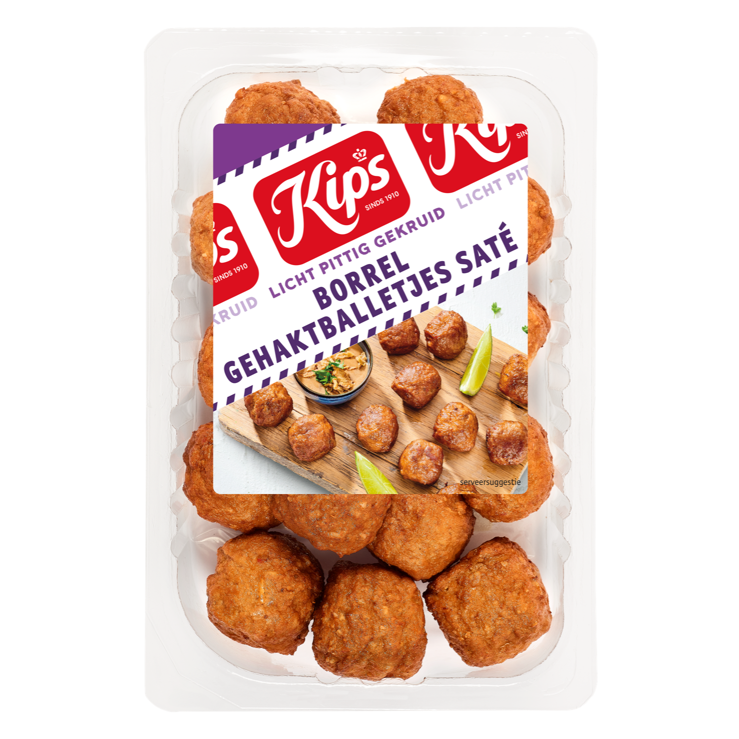 Kips Saté gehaktballetjes Tray 320 g