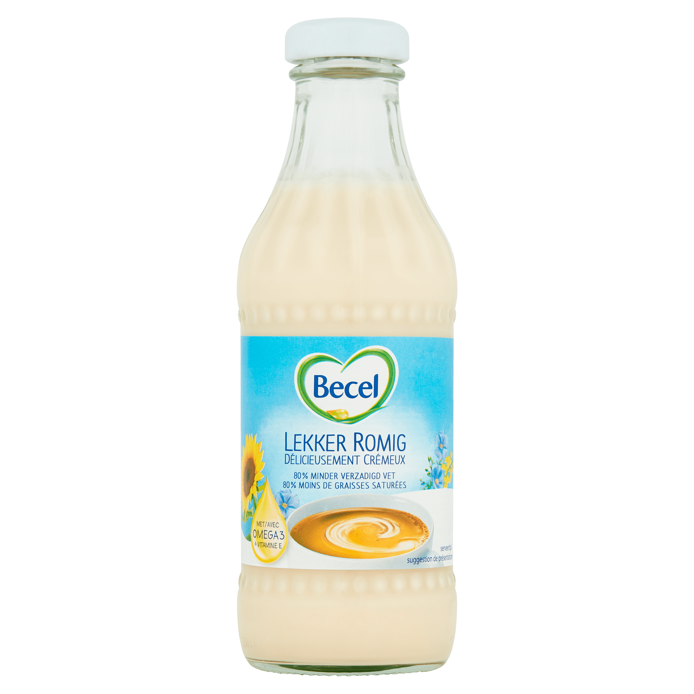 Becel Lekker romig Fles 200 ml