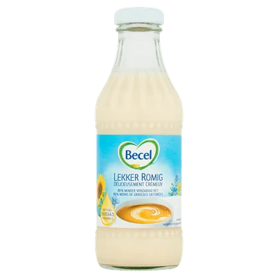 Becel Lekker romig Fles 200 ml