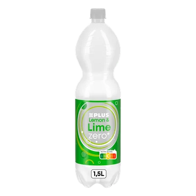 PLUS Lemon &amp; Lime zero Fles 1500 ml