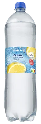 PLUS Bruisend water citroen Fles 1500 ml