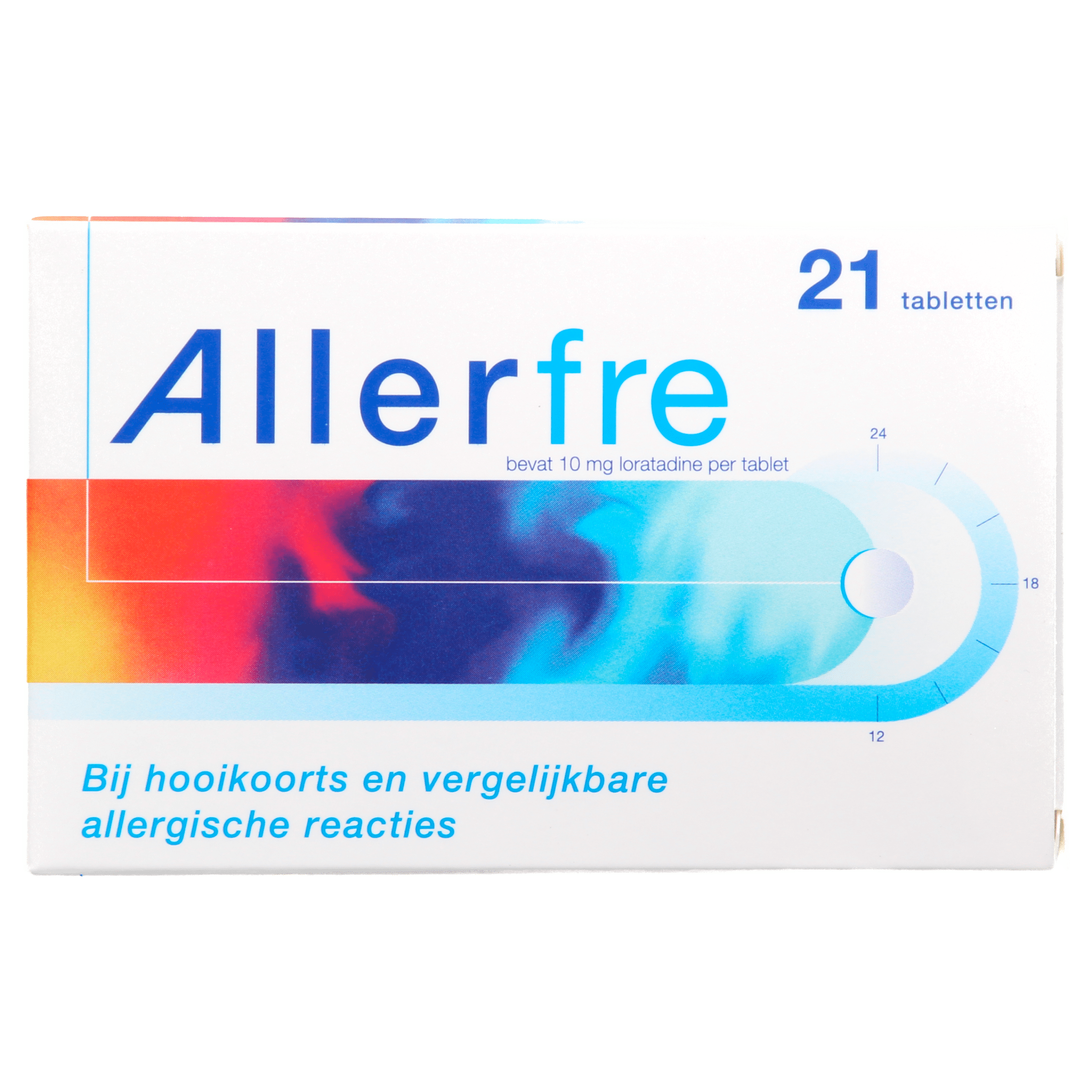 Allerfree Hooikoorts en allergenen 10mg Doos 21 st