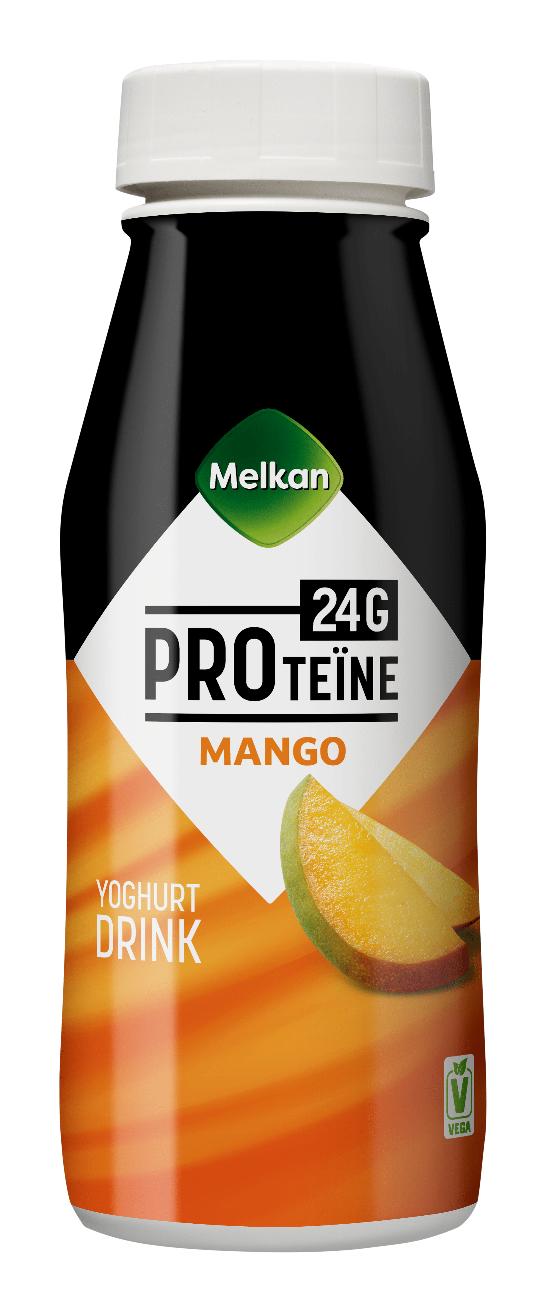 Melkan High Protein yoghurtdrink mango Fles 240 g