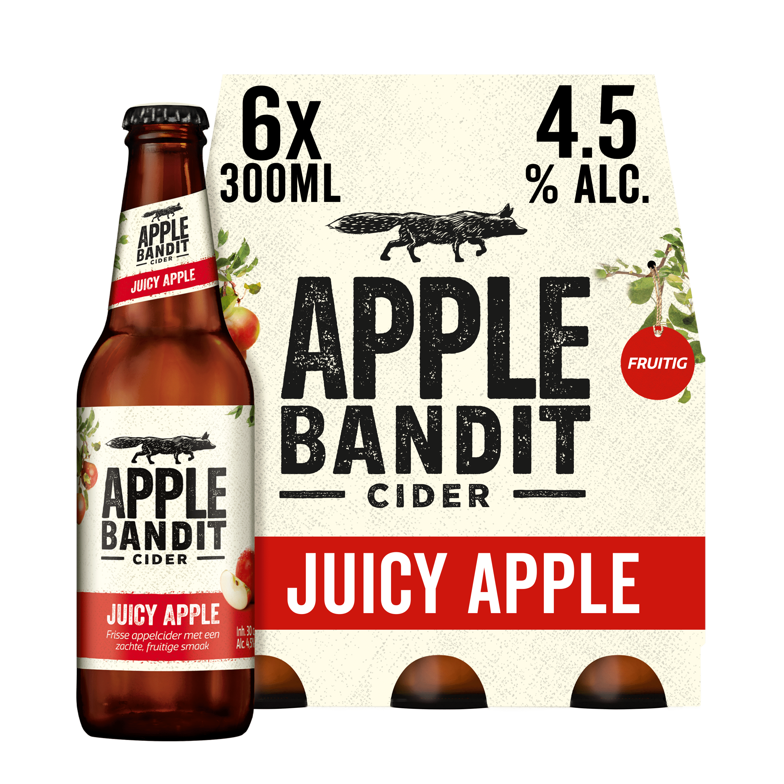Apple Bandit Juicy Apple cider fles Set 1800 ml