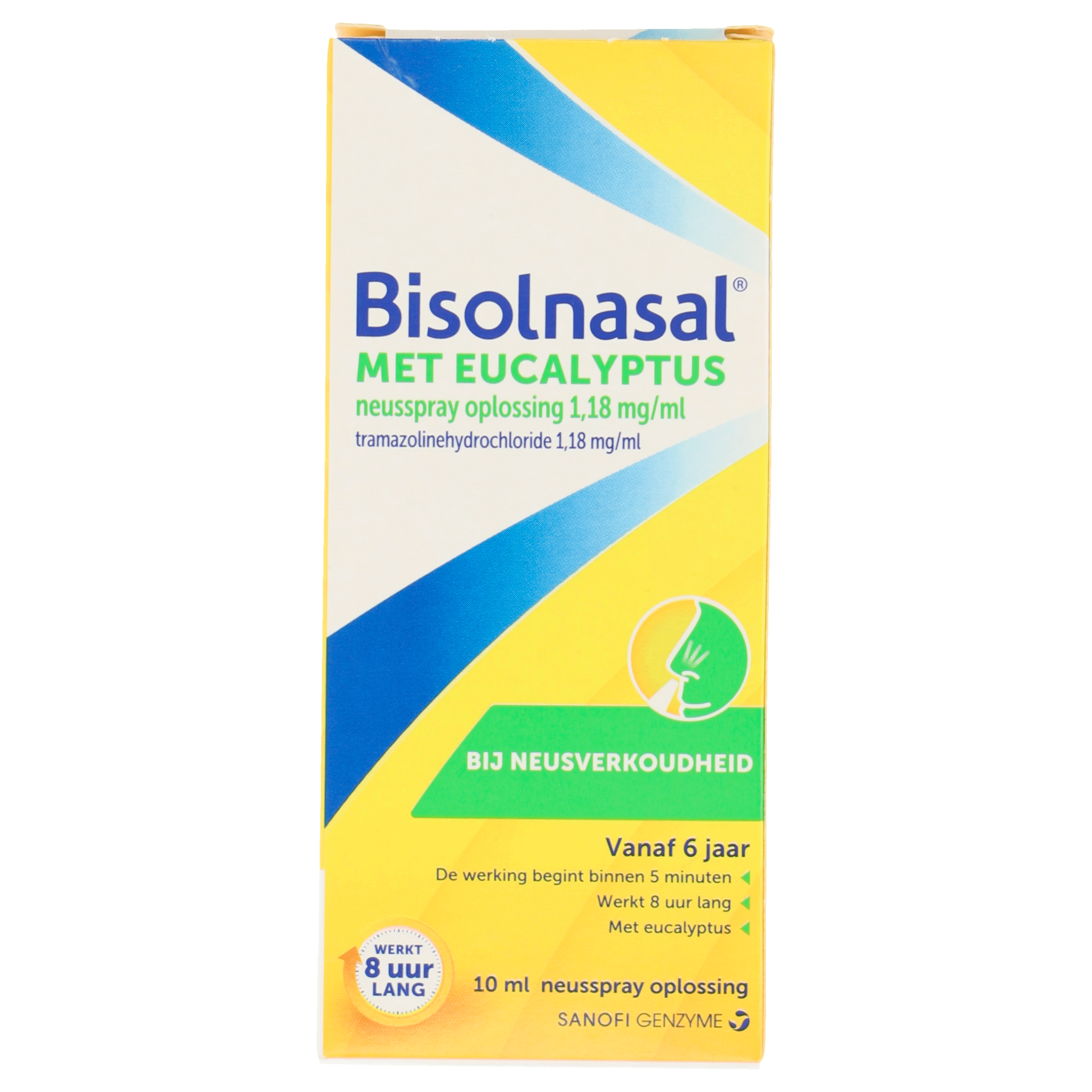 Bisolvon Bisolnasal spray met eucalyptus Doos 10 ml