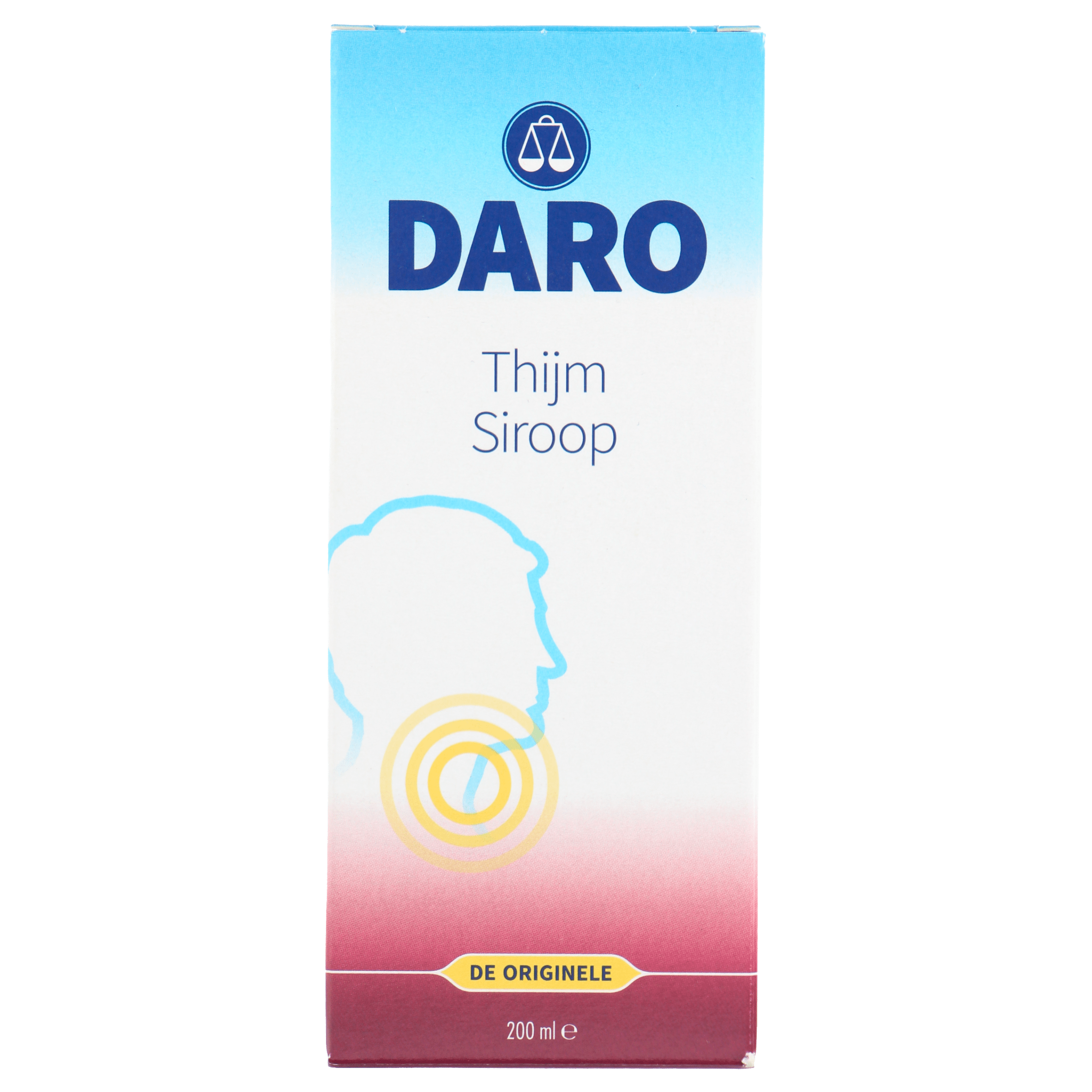 Daro Thijmsiroop original Fles 200 ml