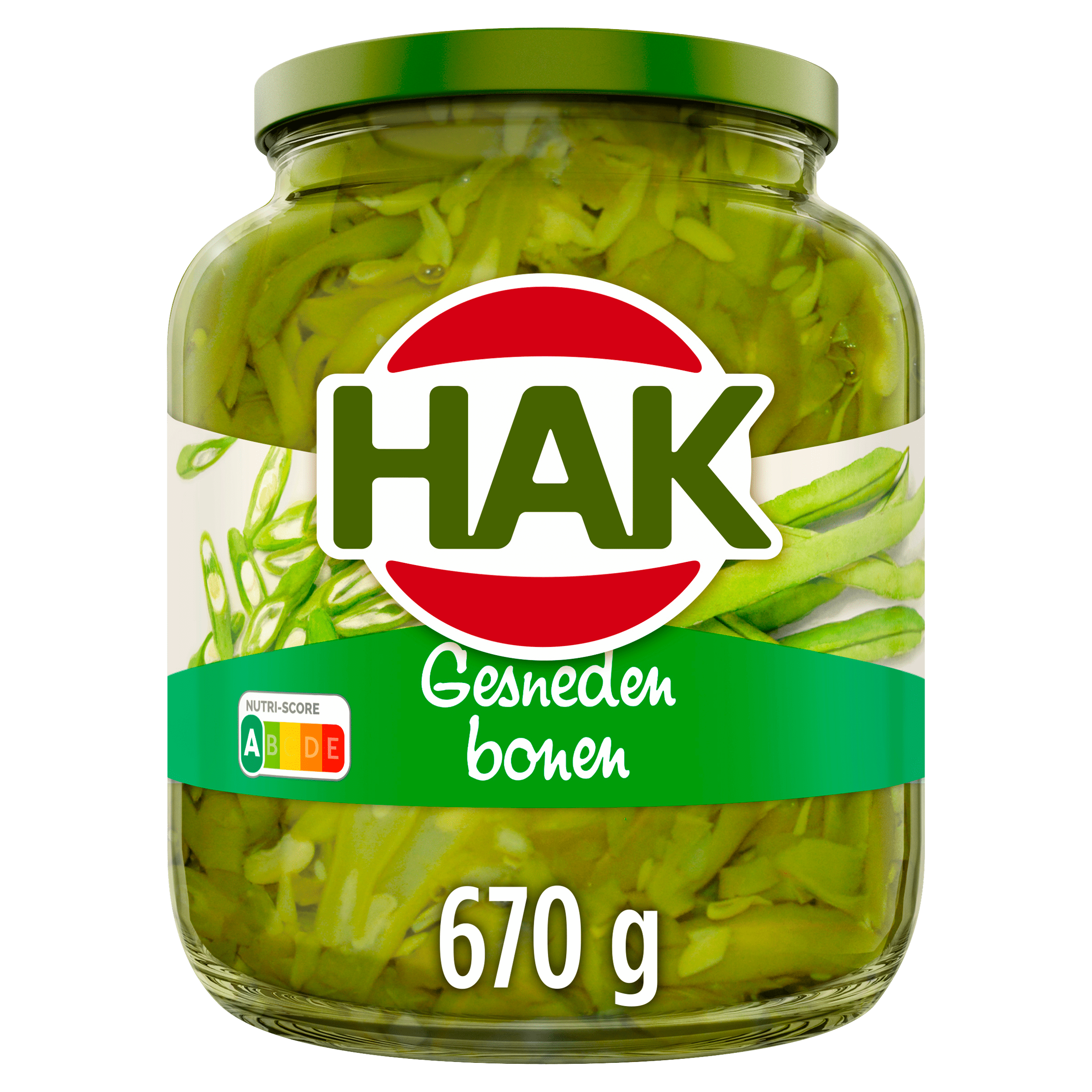 Hak Gesneden bonen Pot 670 g