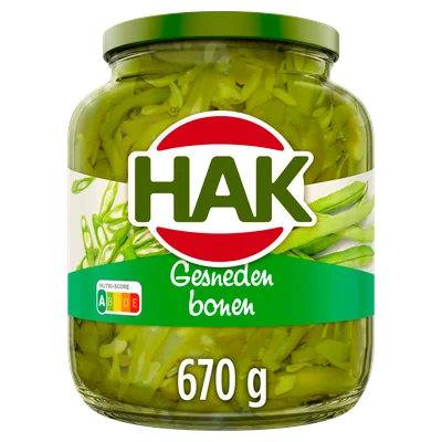 Hak Gesneden bonen Pot 670 g