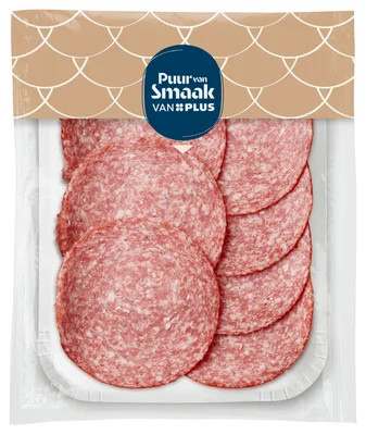 PLUS Puur van smaak Kleintje Snijworst Wikkel 75 g