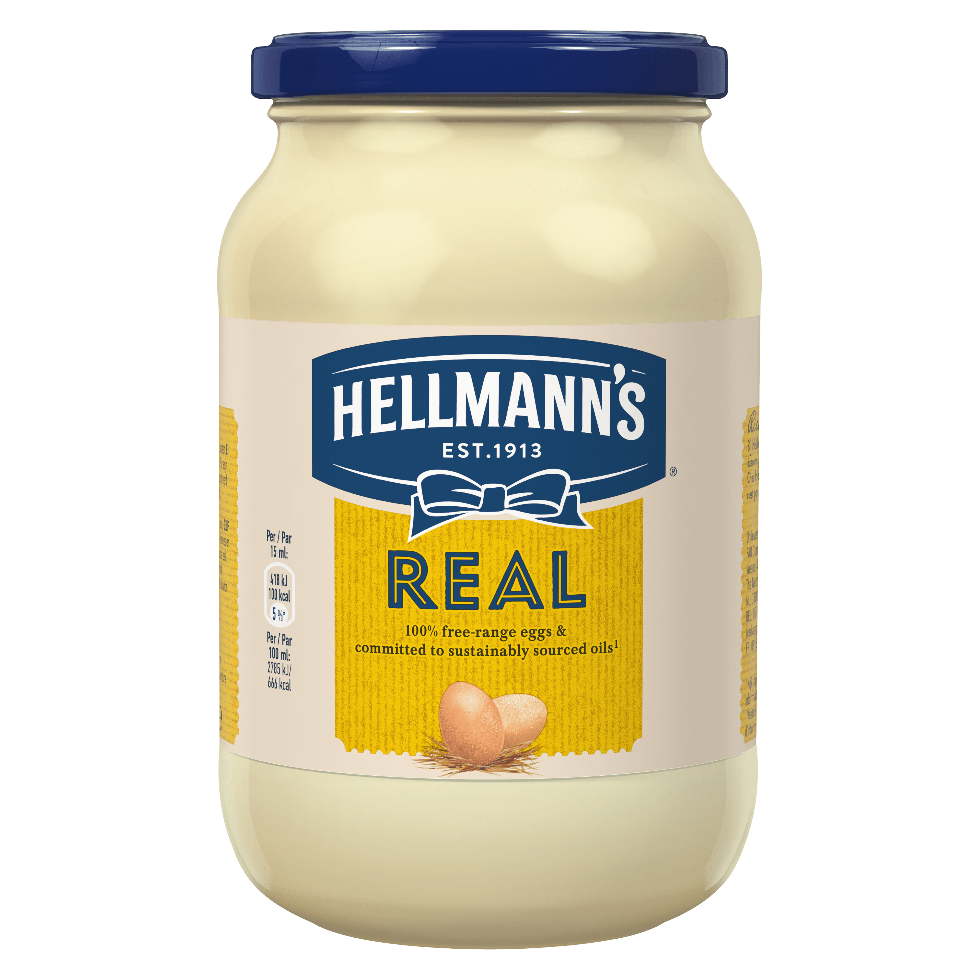 Hellmann's Real Mayo Pot 650 ml
