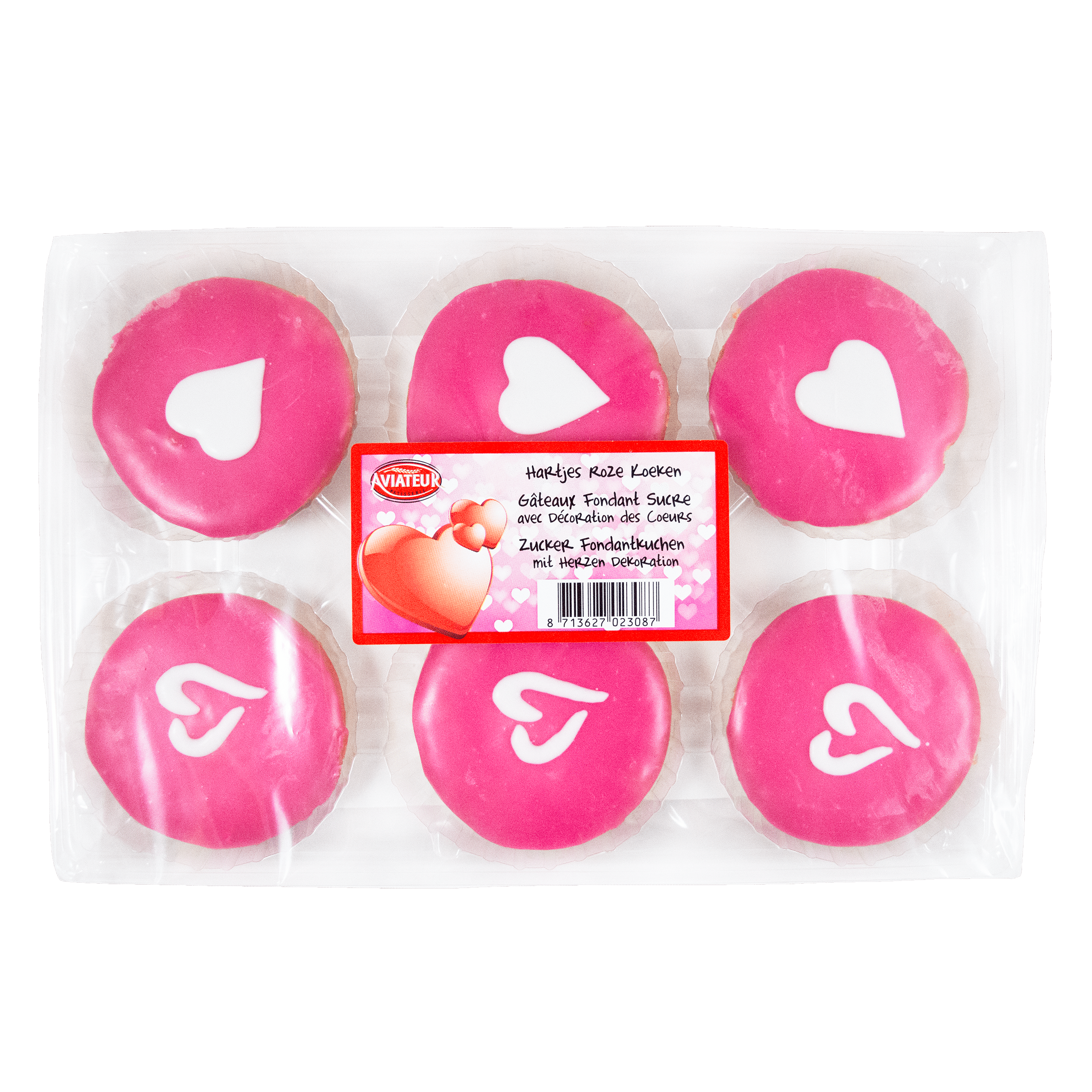 Aviateur Hartjes Cake Glacé Pak 330 g