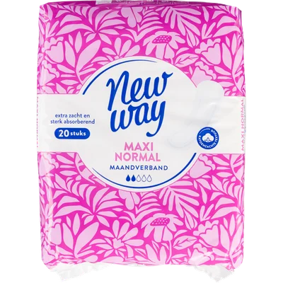 New Way Maandverband ultra normaal vleugels Zak 20 st