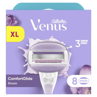 Gillette-Venus Comfortglide Mesjes Breeze 8CT Doos 8 st