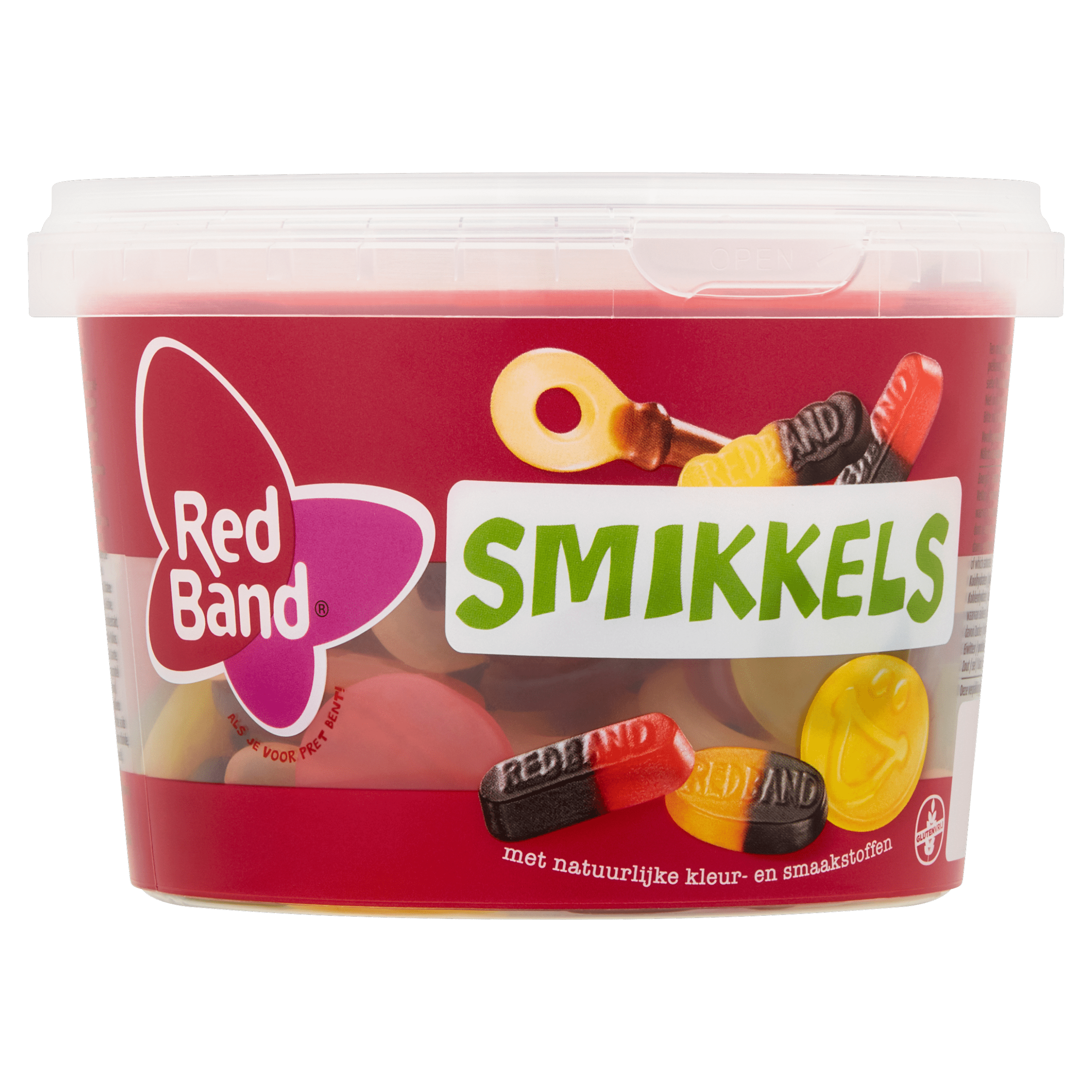 Redband Smikkel uitdeel emmer Beker 550 g