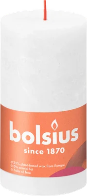 Bolsius Rustiek Shine 19cm Cloudy White Stuk 1 st
