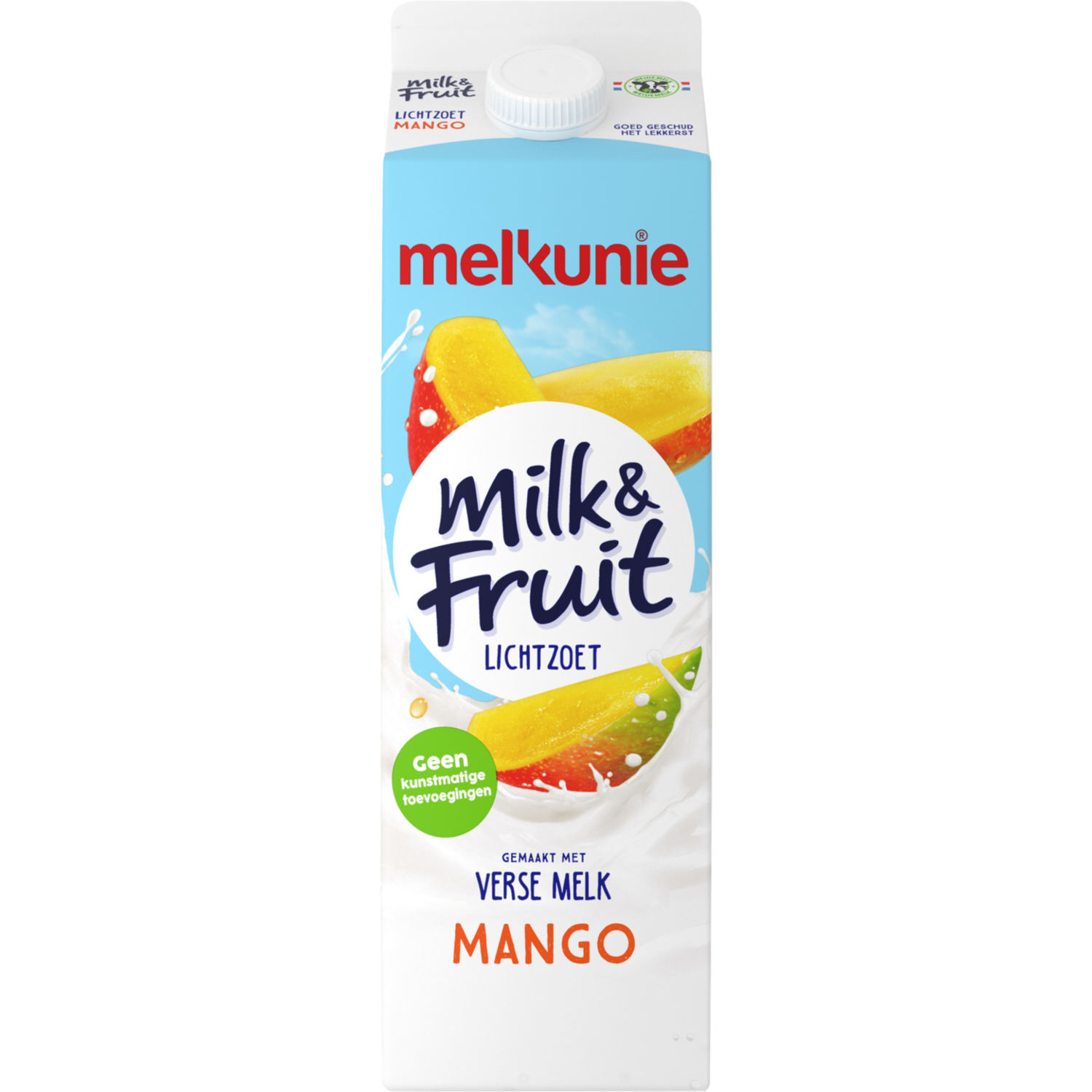 Melkunie Milk&amp;Fruit Lichtzoet mango Pak 1000 ml