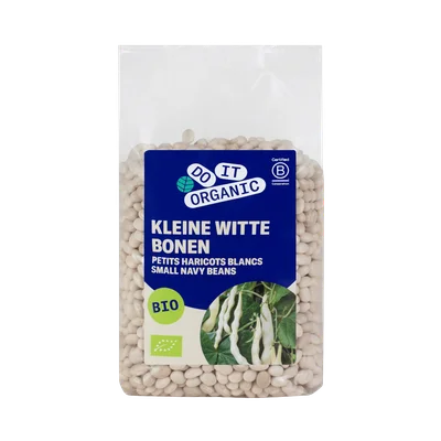DO IT Organic Witte bonen bio logisch Zakje 500 g