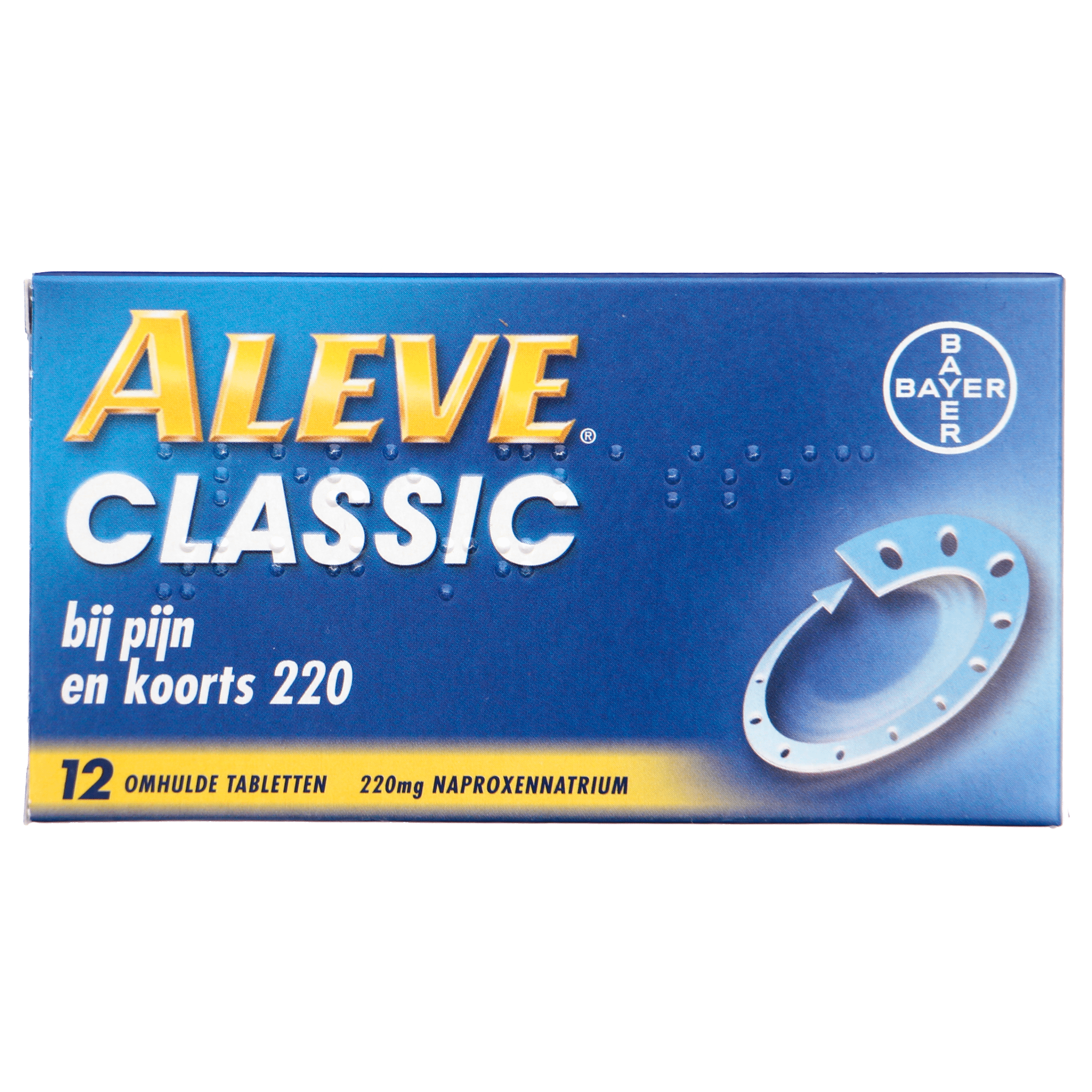 Aleve Classic bij pijn en koorts Blister 12 st