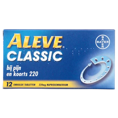 Aleve Classic bij pijn en koorts Blister 12 st