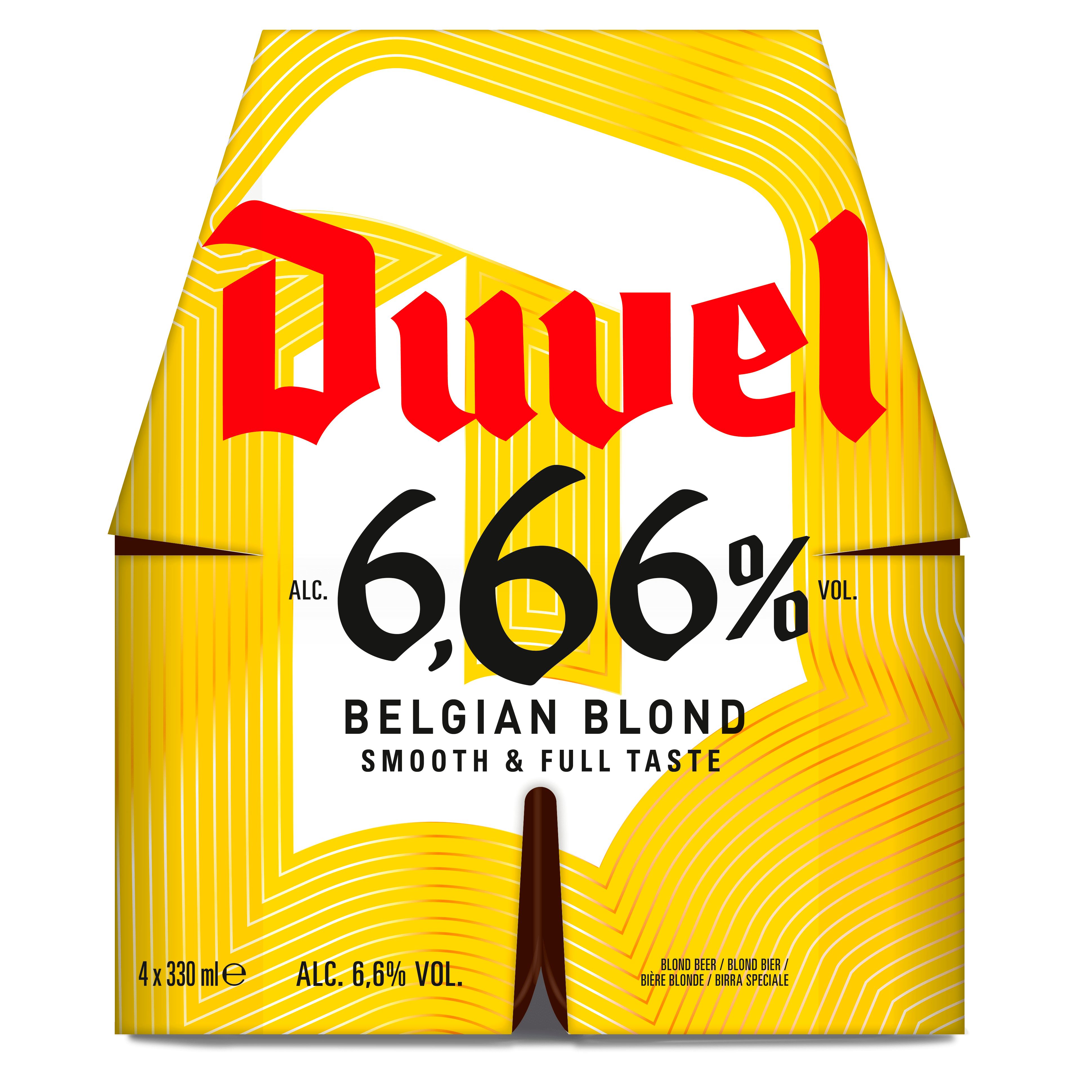 Duvel 666 Blond Set 1320 ml