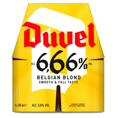 Duvel 666 Blond Set 1320 ml