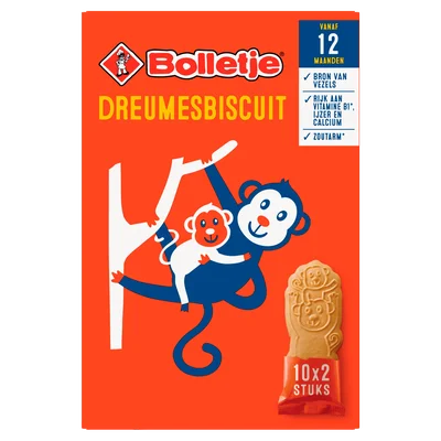 Bolletje Dreumes biscuit Doos 150 g