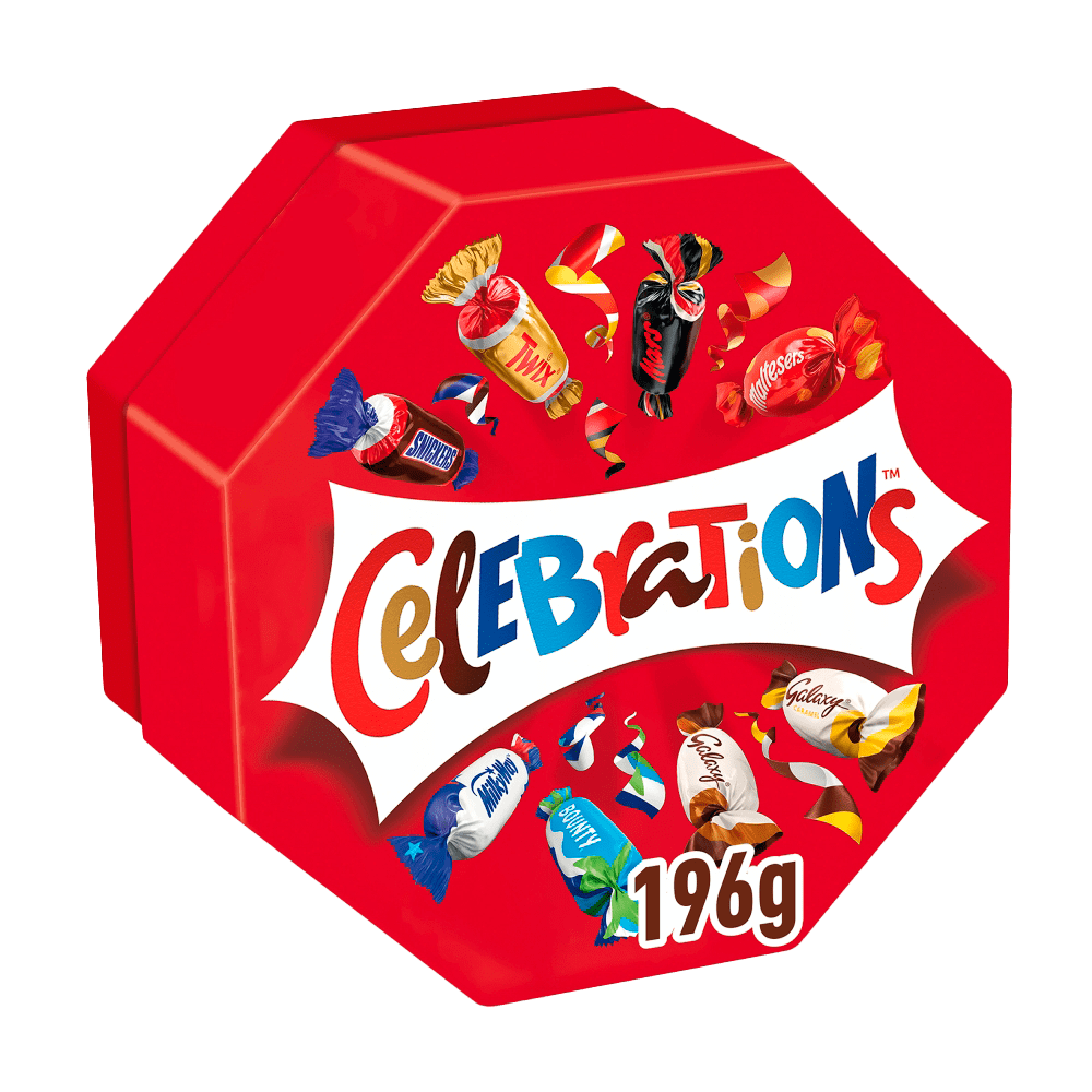 Celebrations Assortimentsmix geschenk Doos 196 g
