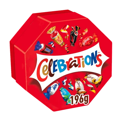 Celebrations Assortimentsmix geschenk Doos 196 g