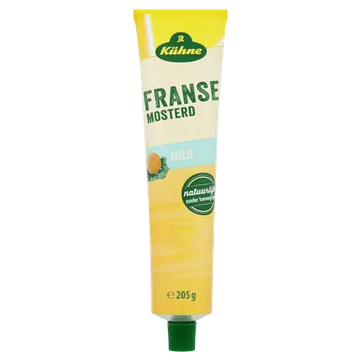 Kuhne Franse mosterd Tube 205 g