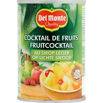 Del monte Fruitcocktail op siroop Blik 420 g