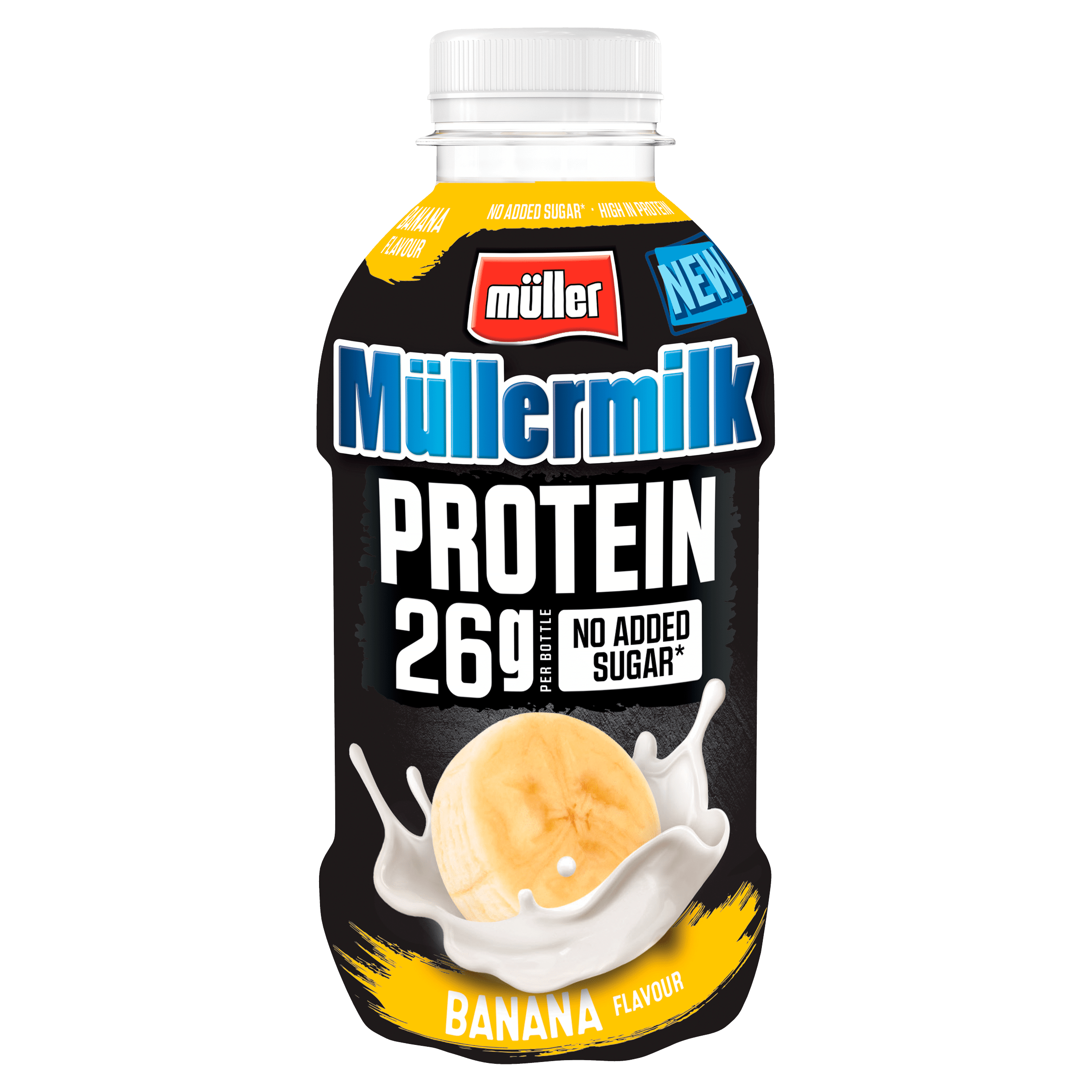 Müllermilk Protein banaan Fles 400 g