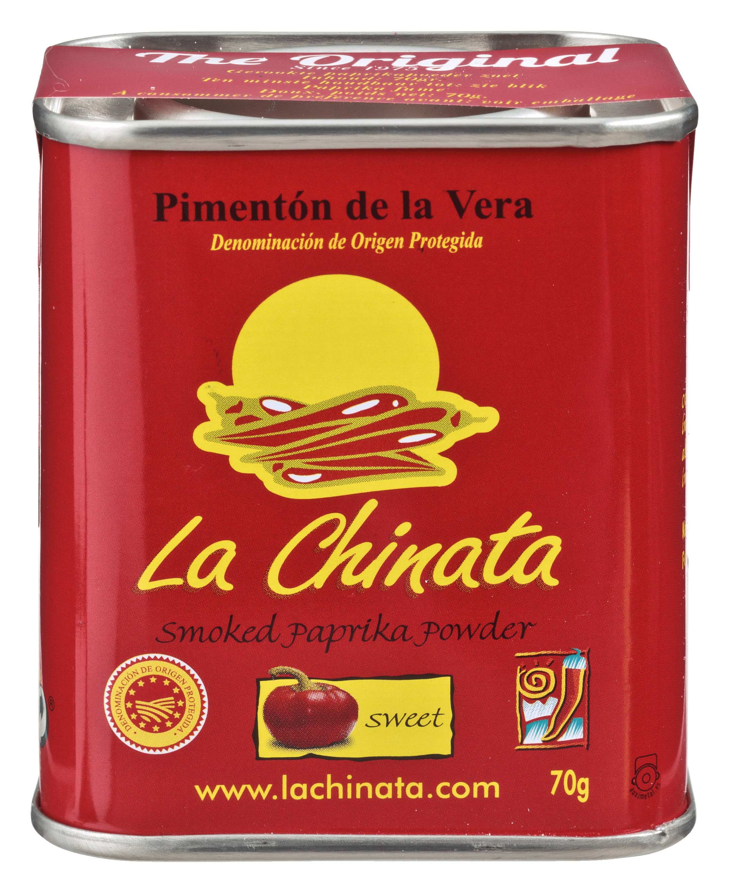 La Chinata Gerookt paprikapoeder zoet Blik 70 g