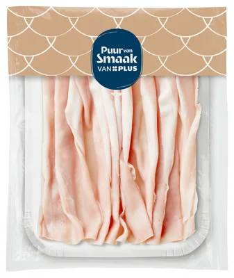 PLUS Puur van smaak Flinterdunne Achterham Wikkel 95 g